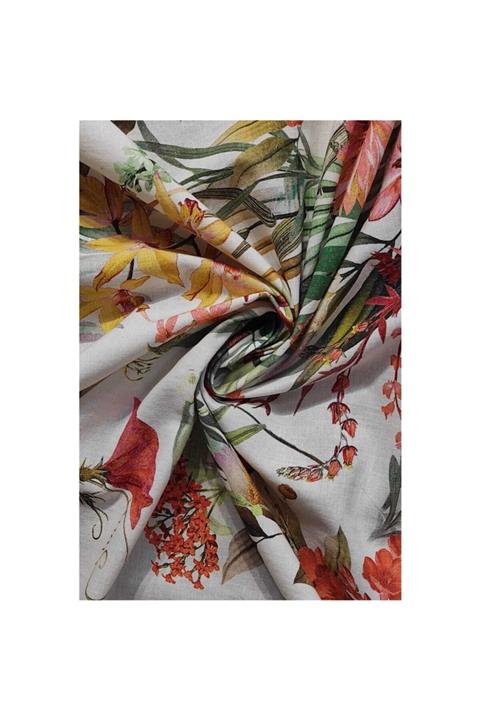 feminen Keten Poplin Kumaş