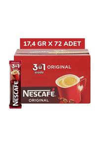 Nescafe 3'ü 1 Arada 17,4 Gr X 72 Ad