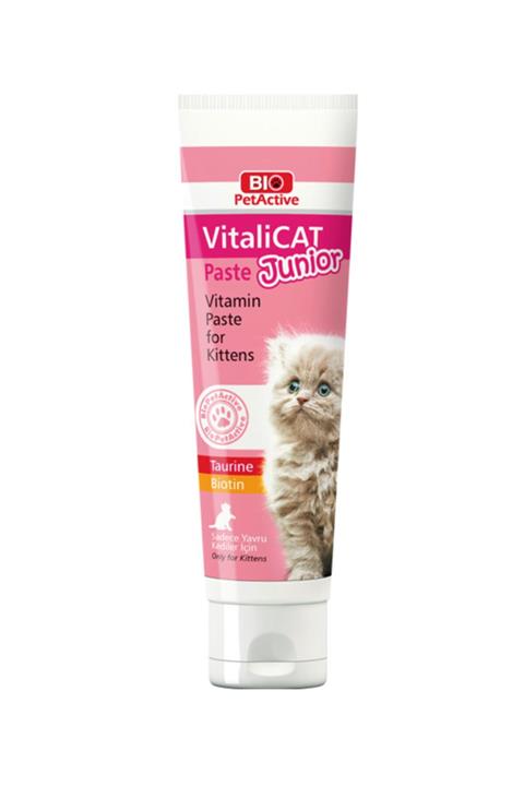 BioPetAct Vitalicat Junior Yavru Kedi Vitamin Paste 100ml