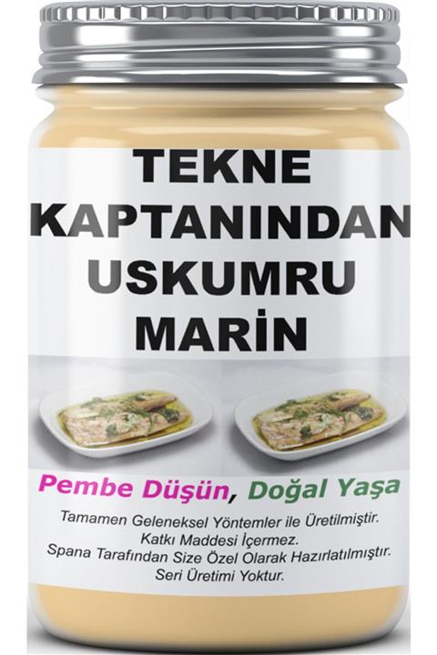SPANA Ev Yapımı Katkısız Tekne Kaptanından Uskumru Marin 330 gr