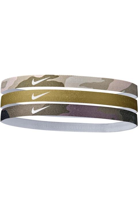Nike Printed Headbands 3pk Black White