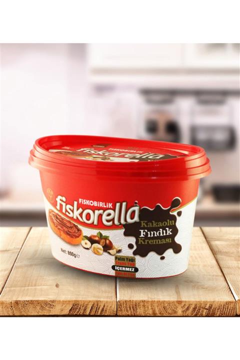 Fiskobirlik Fiskorella Kakaolu Fındık Kreması 800 Gr