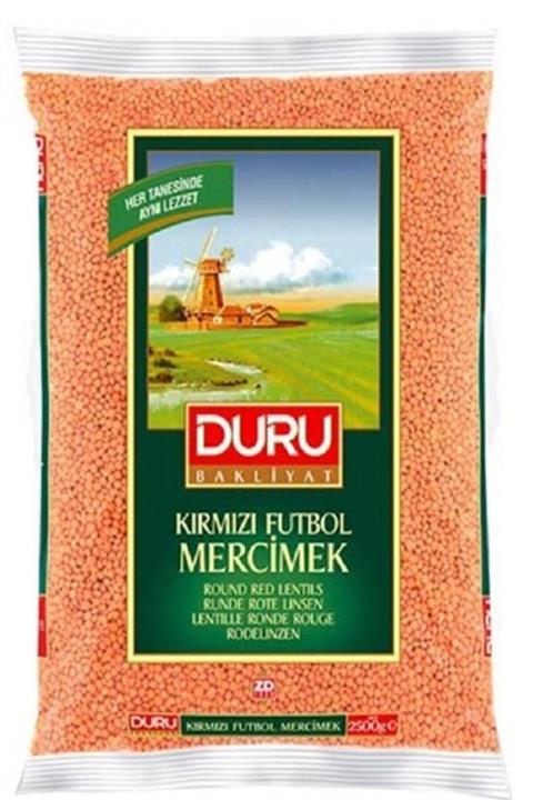 Duru Kırmızı Futbol Mercimek 2500 G