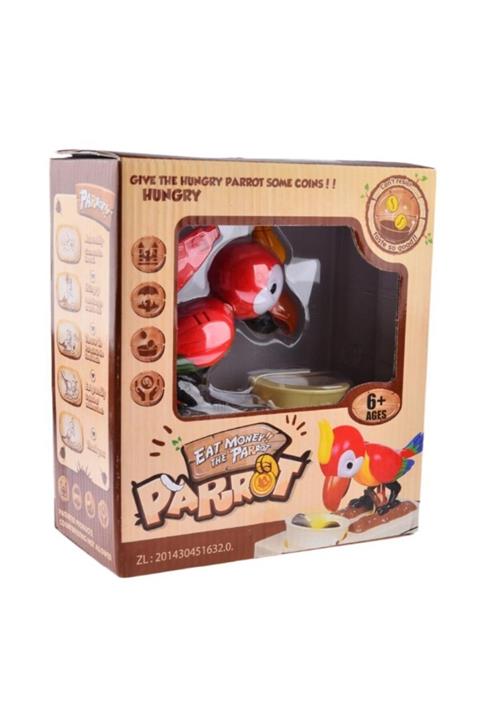 rennway Parrot Piggy Bank Para Yiyen Papağan Kumbara