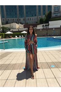 POOKİEEWEST Kimono Çizgili