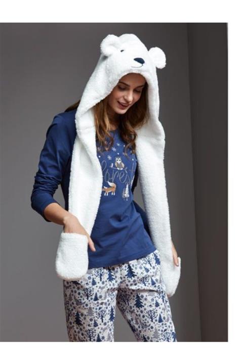 Catherine's Garson Çocuksevimli Şapka Takım / Kadın Şapka Atkı Eldiven Takım