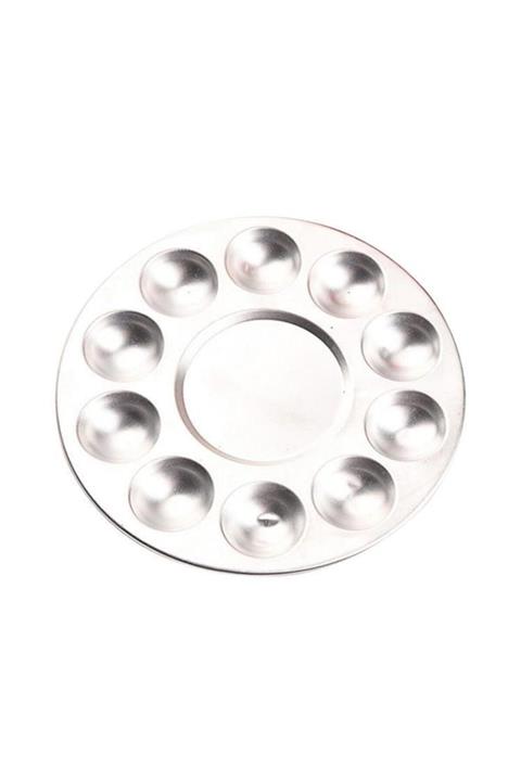 Ceoart Yuvarlak Metal Fırçalı Palet Ceo-sn0017