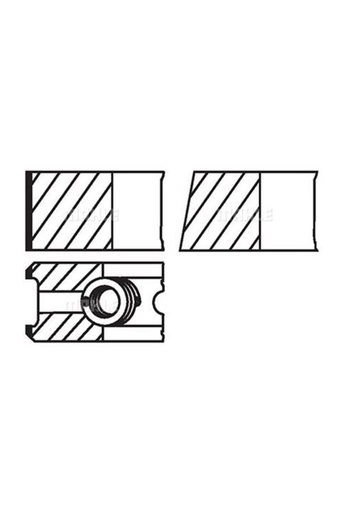 MAHLE Segman Takımı X20dtl Astra G Vectra B (84,50mm) 050 (2×1,75×3)