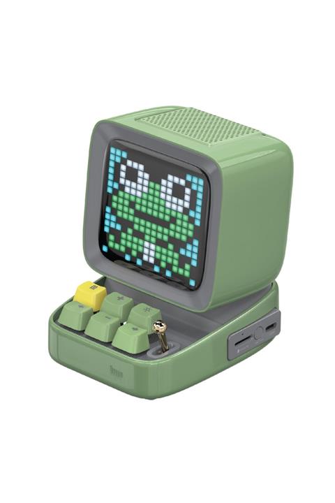 DIVOOM Ditoo Green Bluetooth Hoparlör