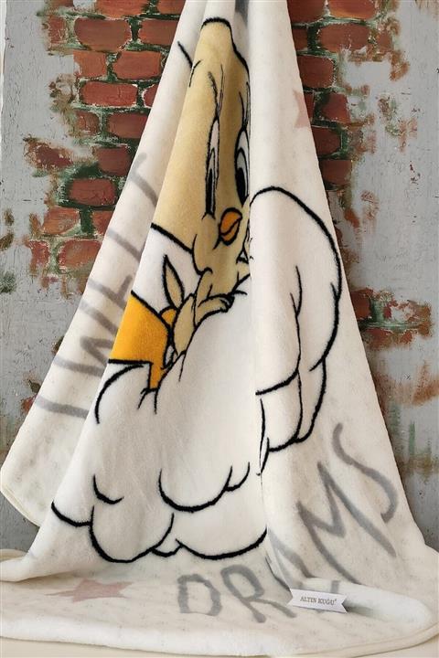 Özdilek Tweety Star Lisanslı Bebek Battaniyesi