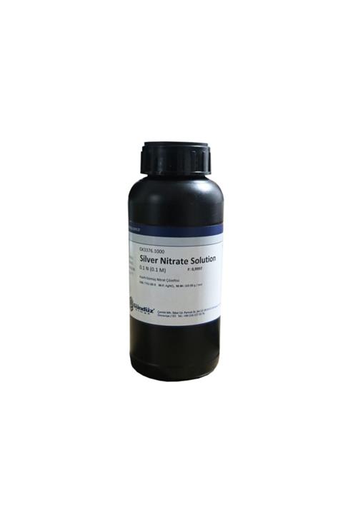 Gündüz Kimya Gümüş Nitrat Çözeltisi - Silver Nitrate 0.1 N(0.1 M) - 500 Ml