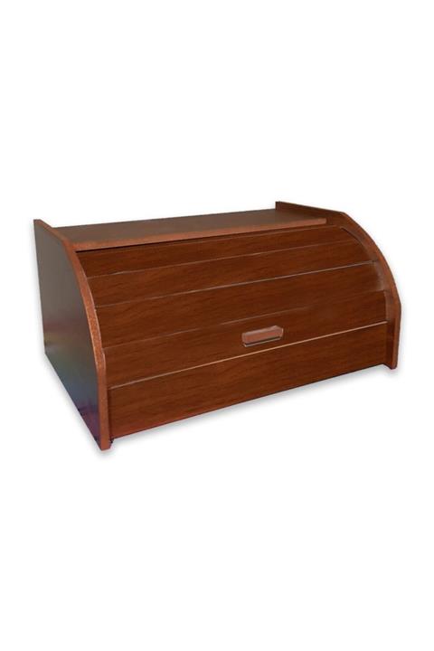 Mavikuğu Ekmek Saklama Kutusu Sade Kahverengi