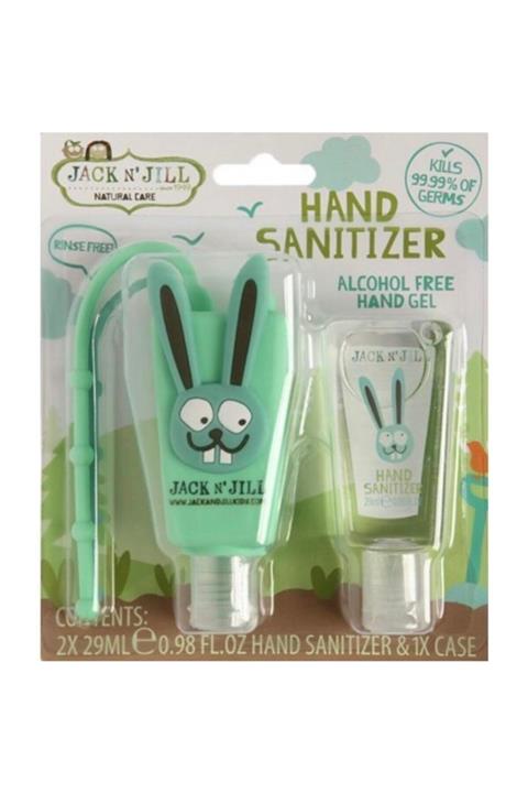 Jack N'Jill Alkolsüz El Temizleyici - Bunny 2'li Paket (29 ml X 2 Adet)