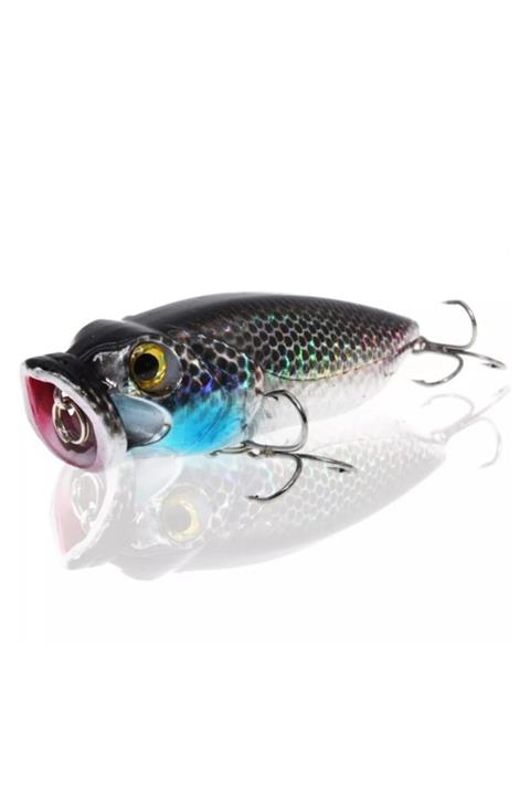usmtekno Popper 12gr. Rapala Lures Sahte Balıkyemi Suniyapayyem Antrasit