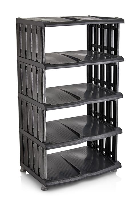 ASlife Plastik Ayakkabılık Siyah