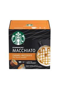 Starbucks Capsule Cafea Caramel Macchiato By Nescafé Dolce Gusto, 12 Capsule, 6 Bauturi, 127.8g