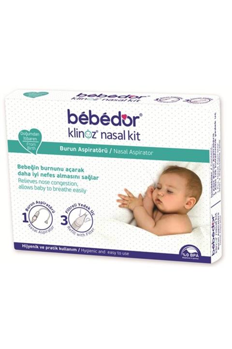 Bebedor Nasal Kit Burun Aspiratörü