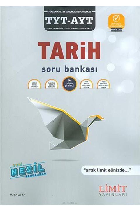 Limit Yayınları Limit Tyt Ayt Tarih Soru Bankasıı