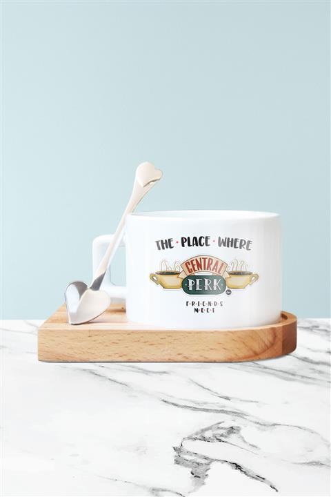 Mykupa Friends Central Perk Baskılı Fincan