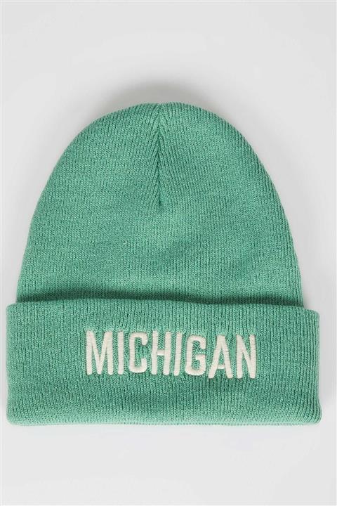 DeFacto Kadın Michigan Figürlü Triko Bere