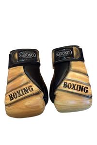 Conquer Custom Made Boxing Premium Deri Boks Eldiveni