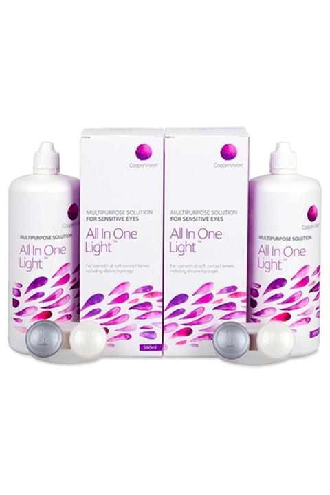 Cooper All In One Light 2 Kutu ve Lens Solüsyonu 360 ml