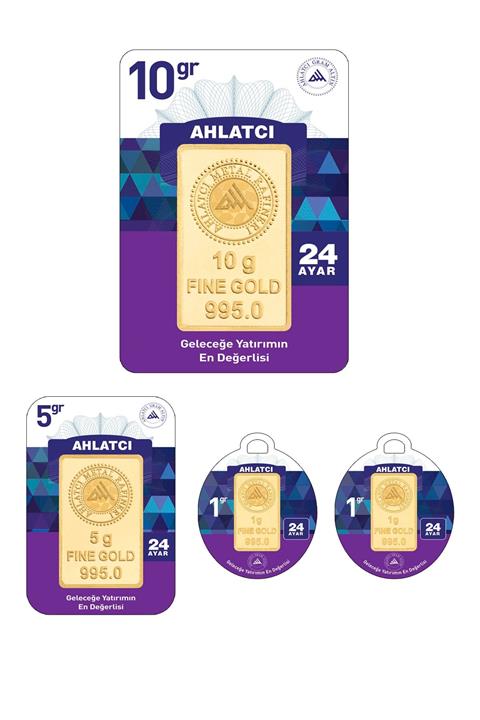 Ahlatcı 24 Ayar-17 Gram Külçe Altın