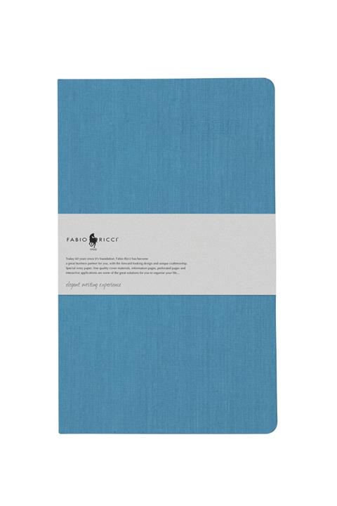 Fabio Ricci 13x21cm Lepidus Turkuaz Haftalık Ajanda 1032 - 2022