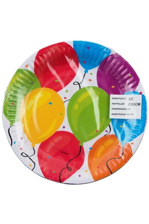 Tmall Home Design Kağıt Parti Tabak 23 Cm 6 Prç - 605229