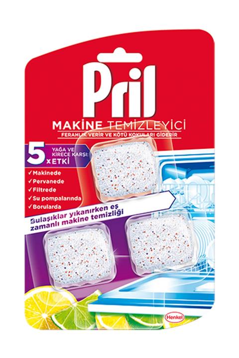 Pril Makine Temizleyici Tablet 60 gr
