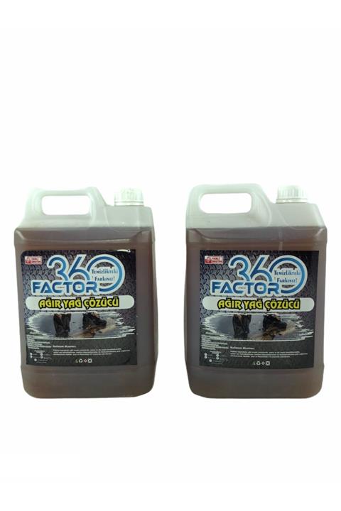Factor360 Ağır Yağ Çözücü 5lt+5lt
