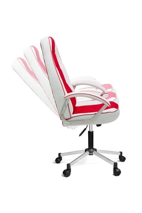 Üretenburada Üreten Burada AkMüdür Beyaz Yönetici Koltuğu