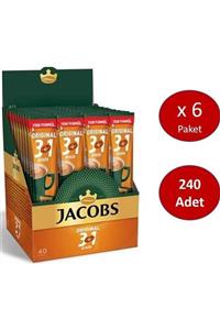 Jacobs 3ü1 Arada 240 Adet Stick Kahve (40 X 6 Paket)