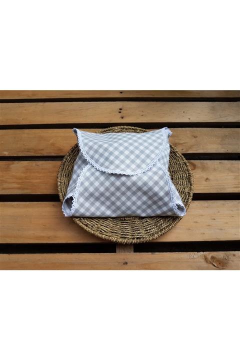 BEGÜLDAN Gri Kareli Ekmeklik Beg_2051