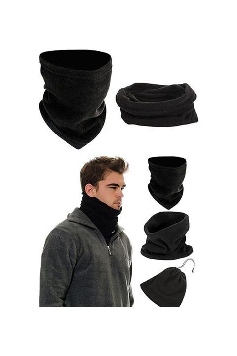 NACAR STORE Çok Amaçlı Kışlık Polar Boyunluk Bere Şapka