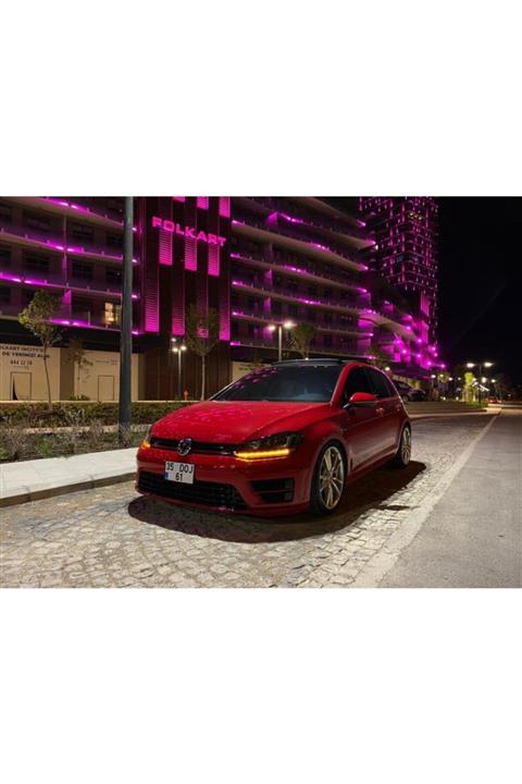 NilparTuning Vw Golf 7 R Ön Tampon Ve Panjur Seti Plastik 2012 Sonrası