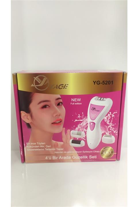 Yage Tüy Dökücü 4'ü Bir Arada Güzellik Yg-5201