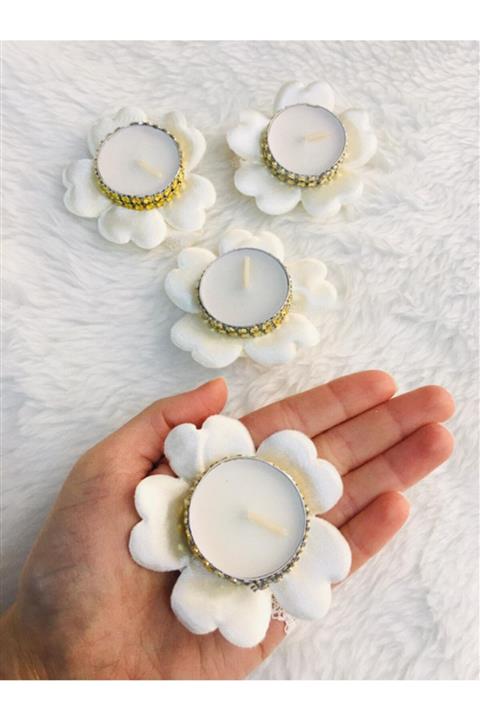 Gelince Alışveriş El Mumu Beyaz