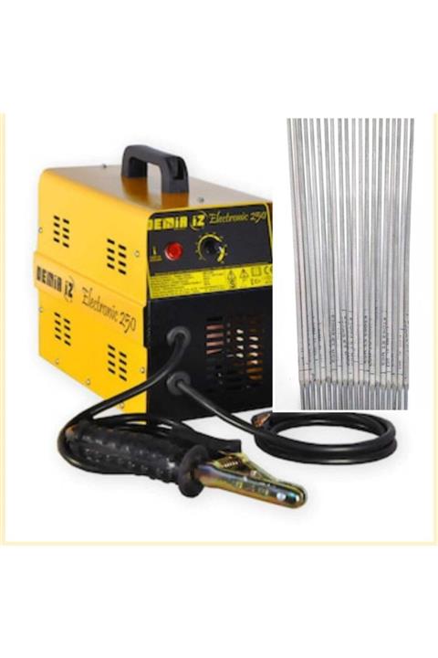 Demiriz 250 Amper Çanta Tipi Sargılı Kaynak Makinesi + 20 Adet Elektrot