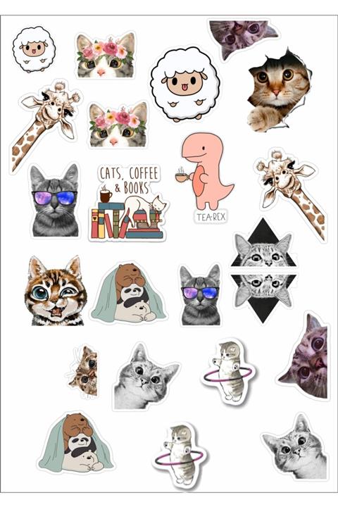 Yıldırım Reklam Kedi Sticker Seti