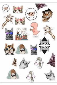 Yıldırım Reklam Kedi Sticker Seti