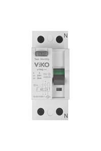 VİKO 2x32 Amper 300ma Kaçak Akım Rölesi Vtr2-32300