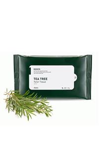 Missha Sivilceli Ciltler İçin Çay Ağacı Yağı İçeren Tonik Mendil (20ad) APIEU Nonco Tea Tree Toner Tissue