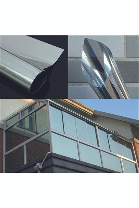 Flash Çizilmez Amerikan Aynalı Cam Filmi - Açık Ton - 152 Cm X 10m