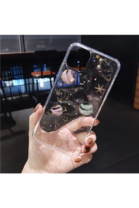 Telehome Iphone 12 Pro Max  Uyumlu 6.7'' Premium Gezegen Kılıf