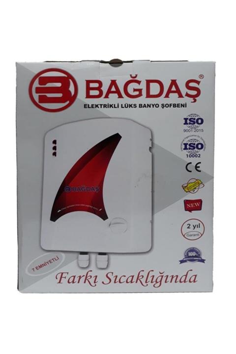 BAĞDAŞ Elektrikli Lüks Banyo Şofbeni