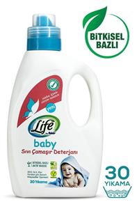 Life by Fakir Bitkisel Bazlı Vegan Sıvı Bebek Çamaşır Deterjanı 1500 ml (30 YIKAMA)