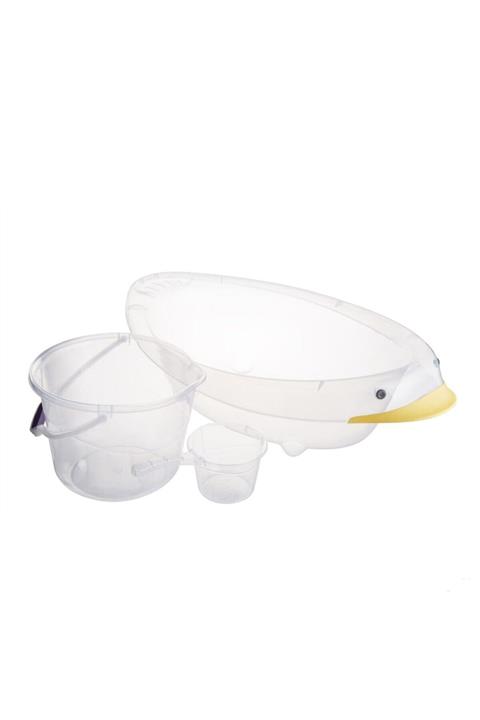 MODA HOME Şeffaf Ördek Küvet Seti