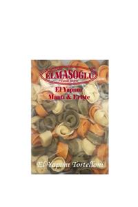 ELMASOĞLU MANTI 3 Renkli 4 Peynirli Tortelloni 1000 gr