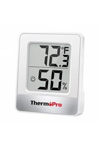 ThermoPro Tp49w Mini Termometre Iç Mekan Dijital Isı Ve Nem Ölçer Termometre